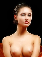erotic female form in a studio shoot Pic 16