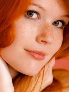Freckled Redhead Sweetie Mia Sollis