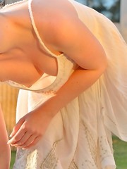 Sammy Pretty Sunset Attire Pic 8