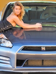 Kennedy is leggy and gorgeous Pic 11