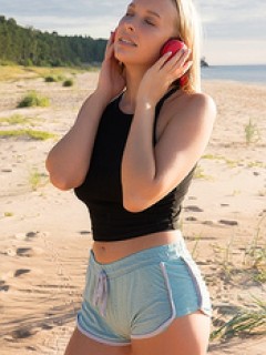 Cute Latvian Blonde