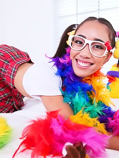 Hardcore With Dirty Schoolgirl Aria Skye