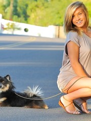 Kennedy walking the dog Pic 4