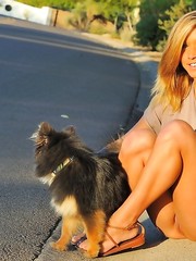 Kennedy walking the dog Pic 5