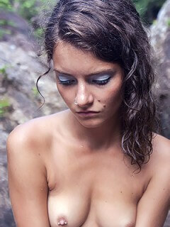 Jacinta B In Waterfall