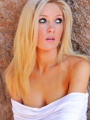 Emily strips from her white dress Pic 10