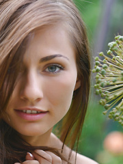 Michaela Isizzu in Garden of Love II Pic 1