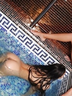 Susi R. Hot Lesbian Action In The Pool